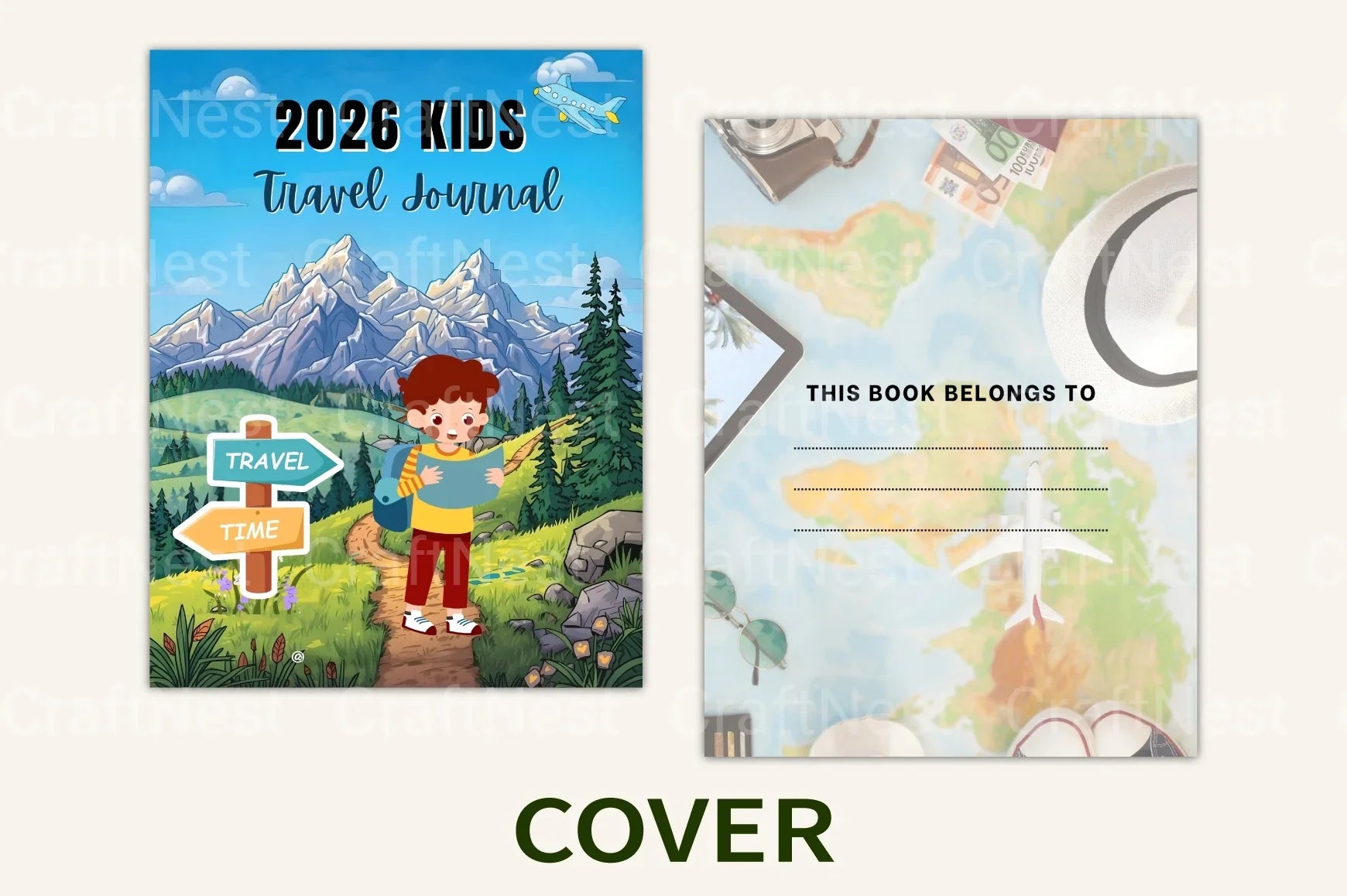 Kids Travel Adventures - CraftNest - Digital Crafting and Art