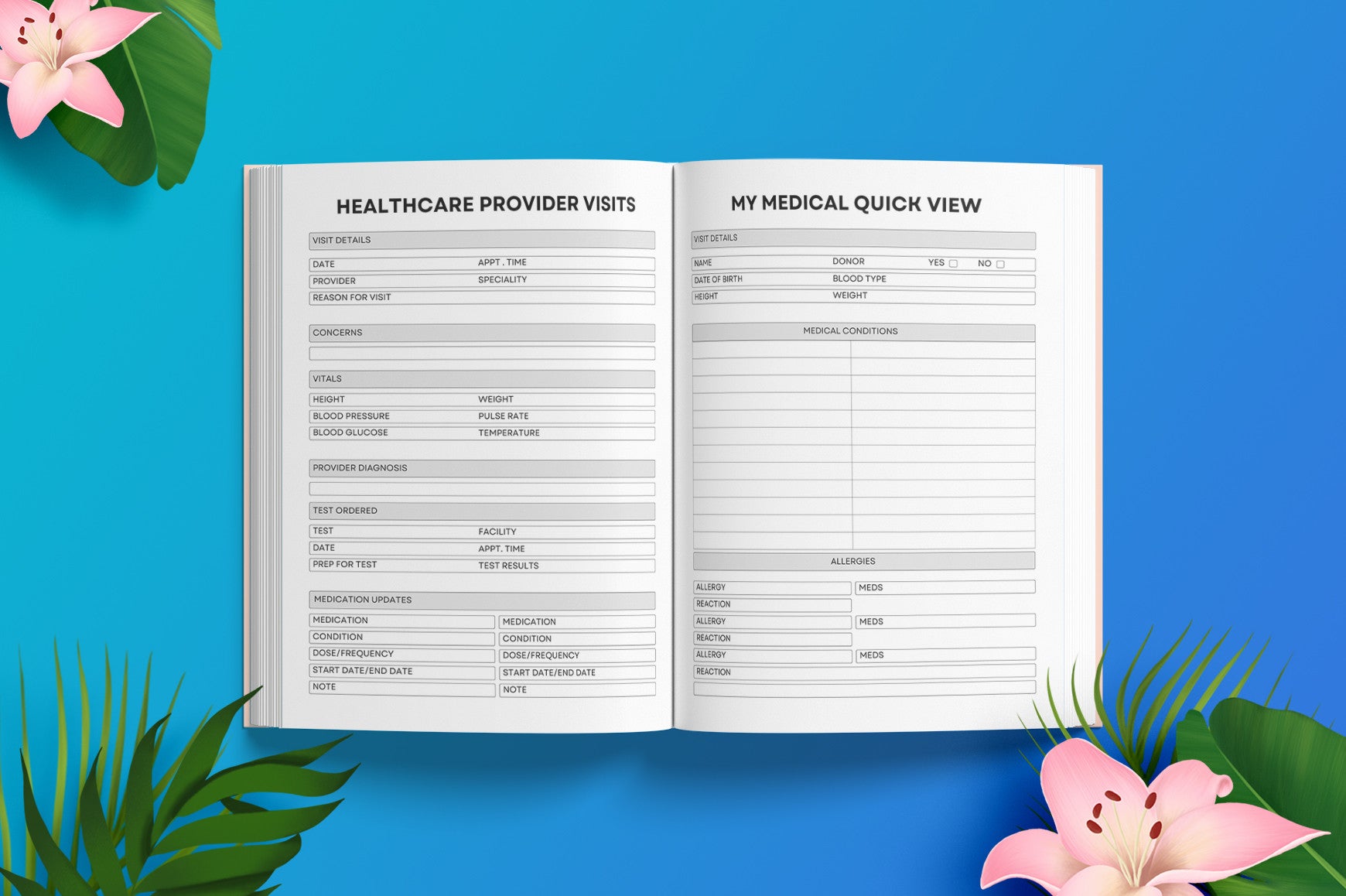 Healthy Living Planner