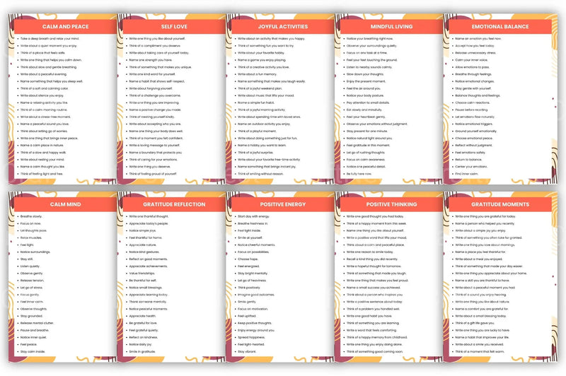 Happy Minds Prompts for Creativity and Inspiration - CraftNest - Digital Crafting and Art