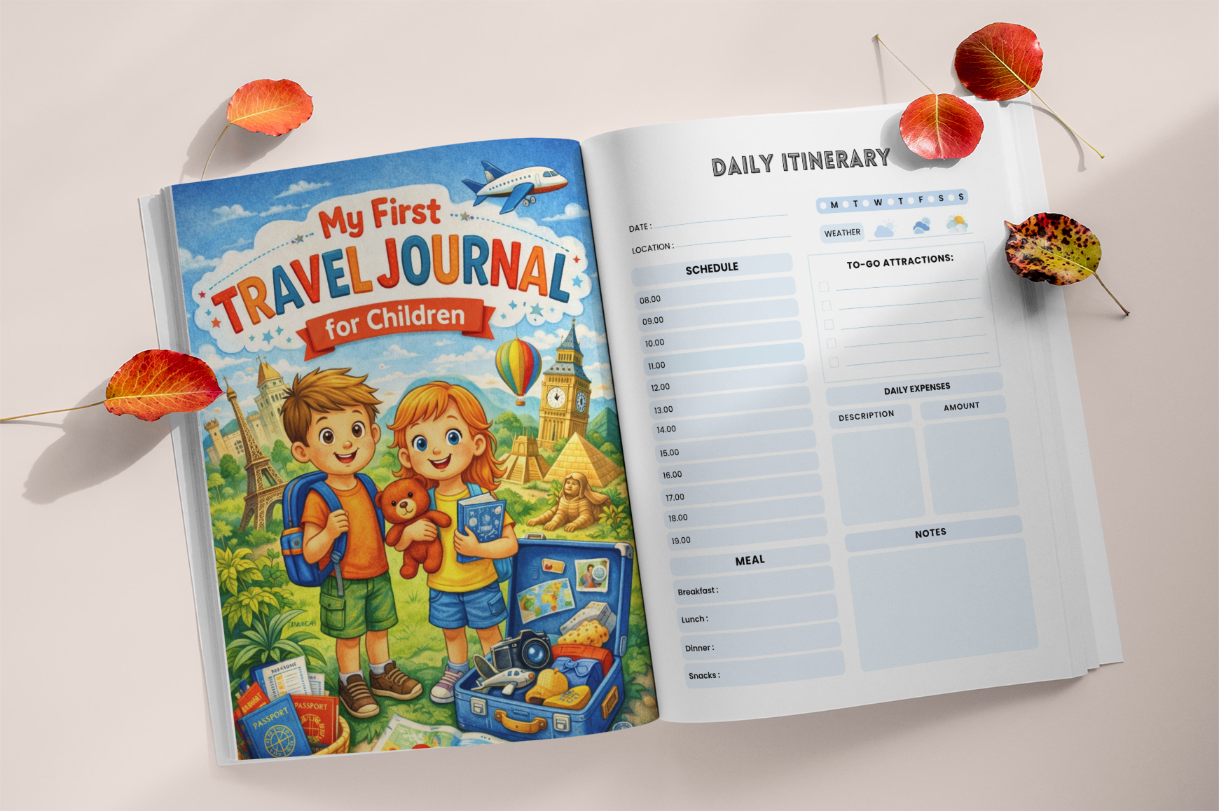 My First Travel Journal for Children