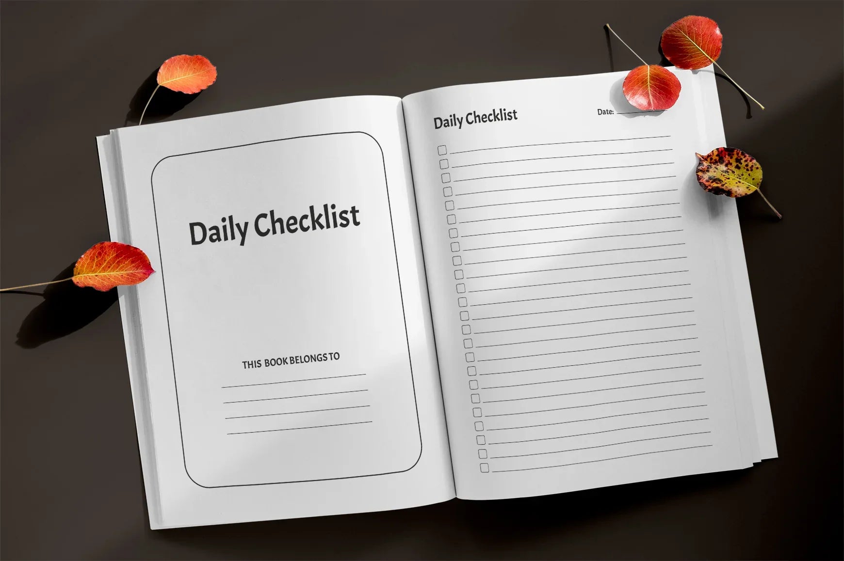 Daily Checklist Planner  Bundle - CraftNest - Digital Crafting and Art