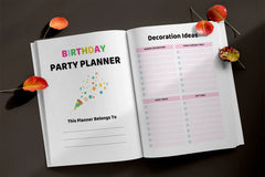 Birthday Party Planner - CraftNest - Digital Crafting and Art