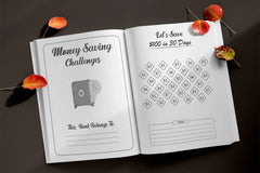 Money Saving Challenges Planner - CraftNest - Digital Crafting and Art