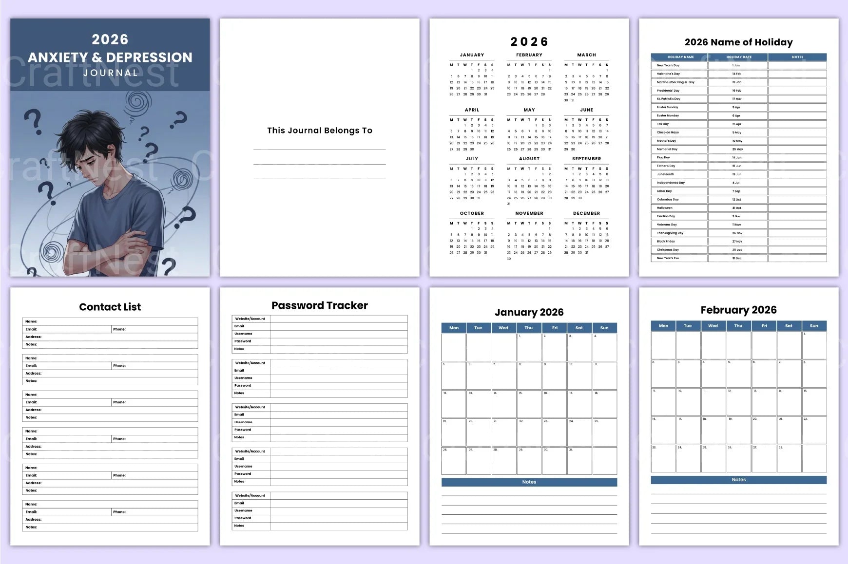 Managing Anxiety and Depression: Effective Strategies - CraftNest - Digital Crafting and Art