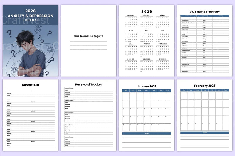 Managing Anxiety and Depression: Effective Strategies - CraftNest - Digital Crafting and Art