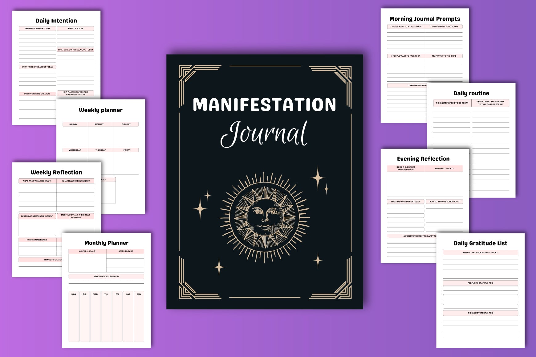 Manifestation Journal for Personal Growth