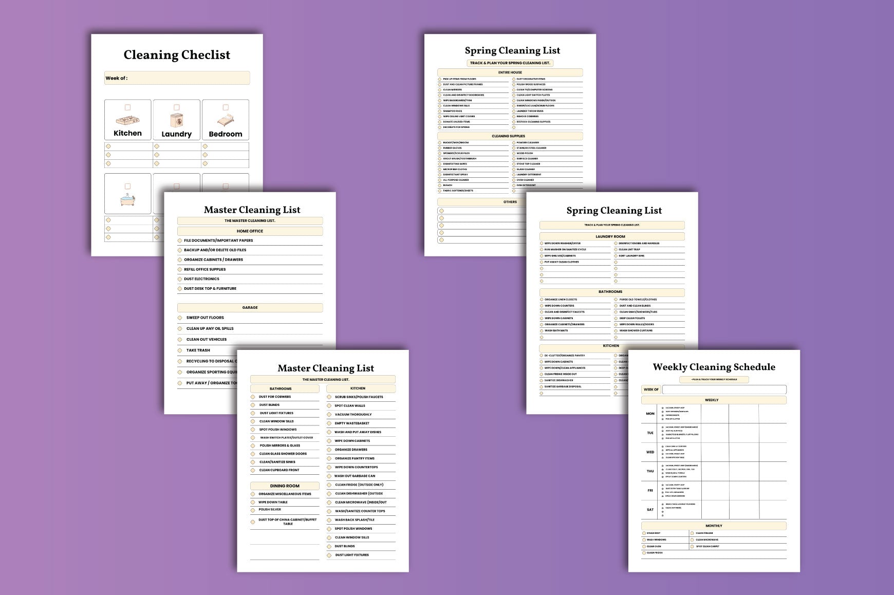 Cleaning Planner