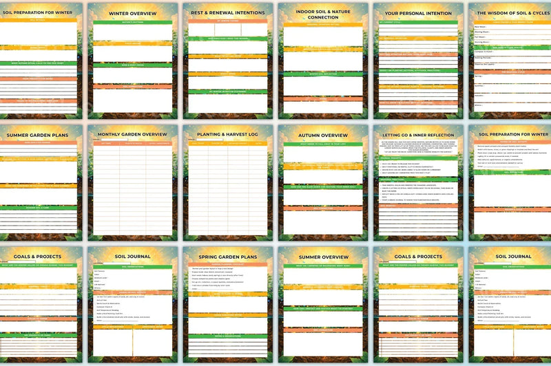 Cycles Soil Gardening Guide - CraftNest - Digital Crafting and Art