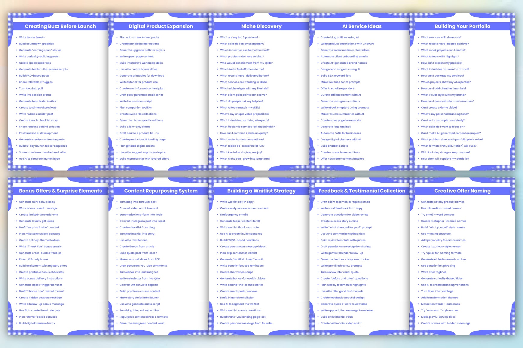 AI Freelancer Toolkit Prompts