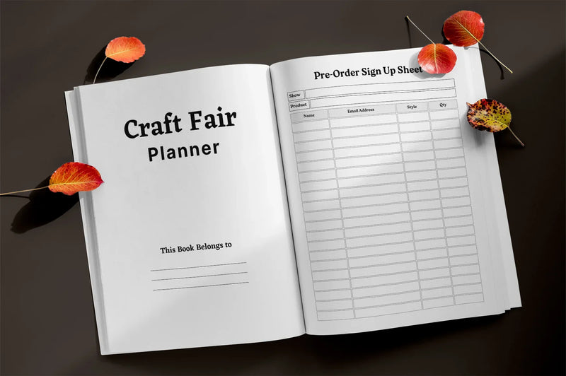 Craft Fair Planner Bundle - CraftNest - Digital Crafting and Art