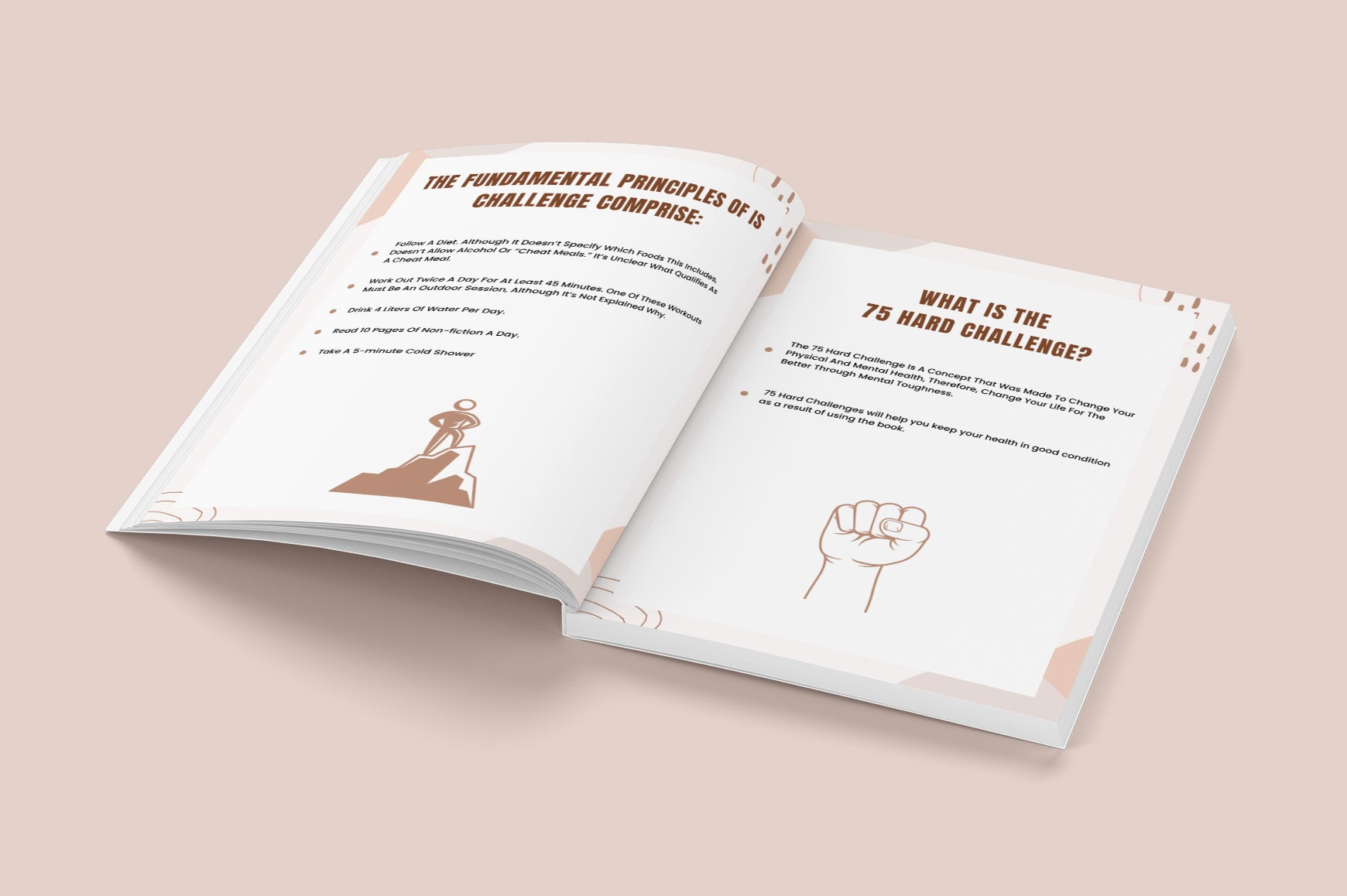 Day Discipline Challenge Journal