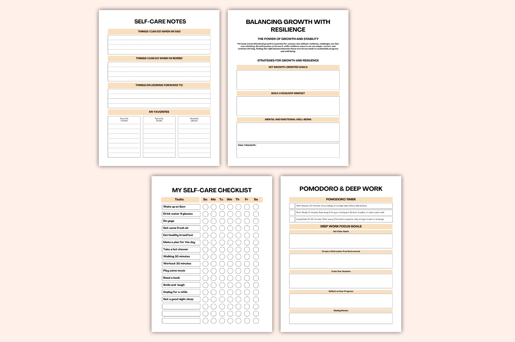 Thrive Achieve Life Planner