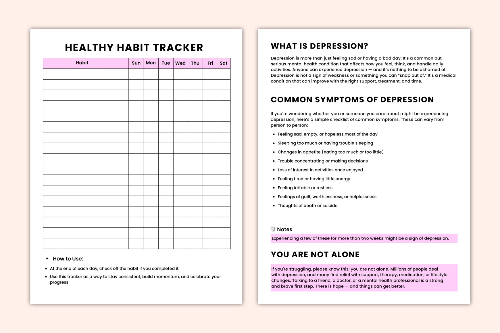 Emotional Healing Journal