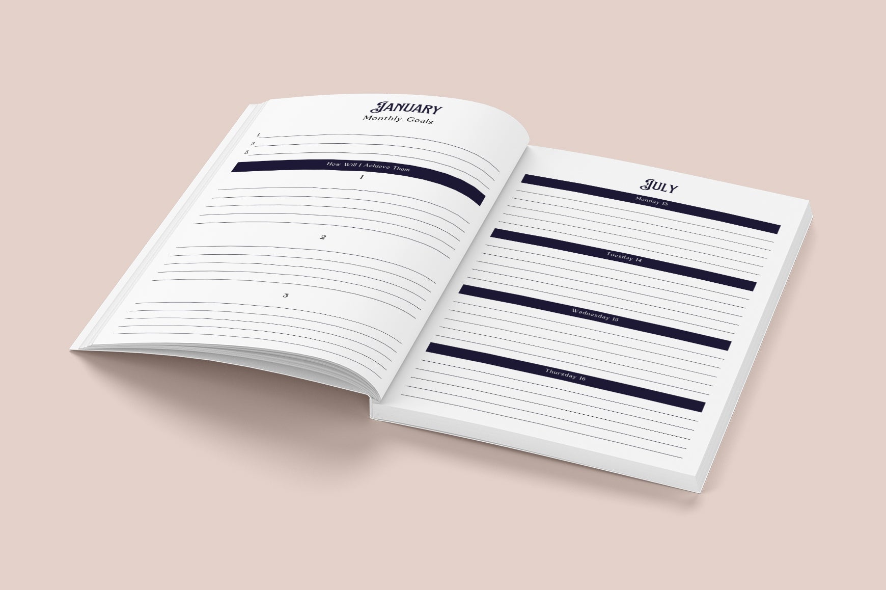 Astrology Lunar Cycle Planner