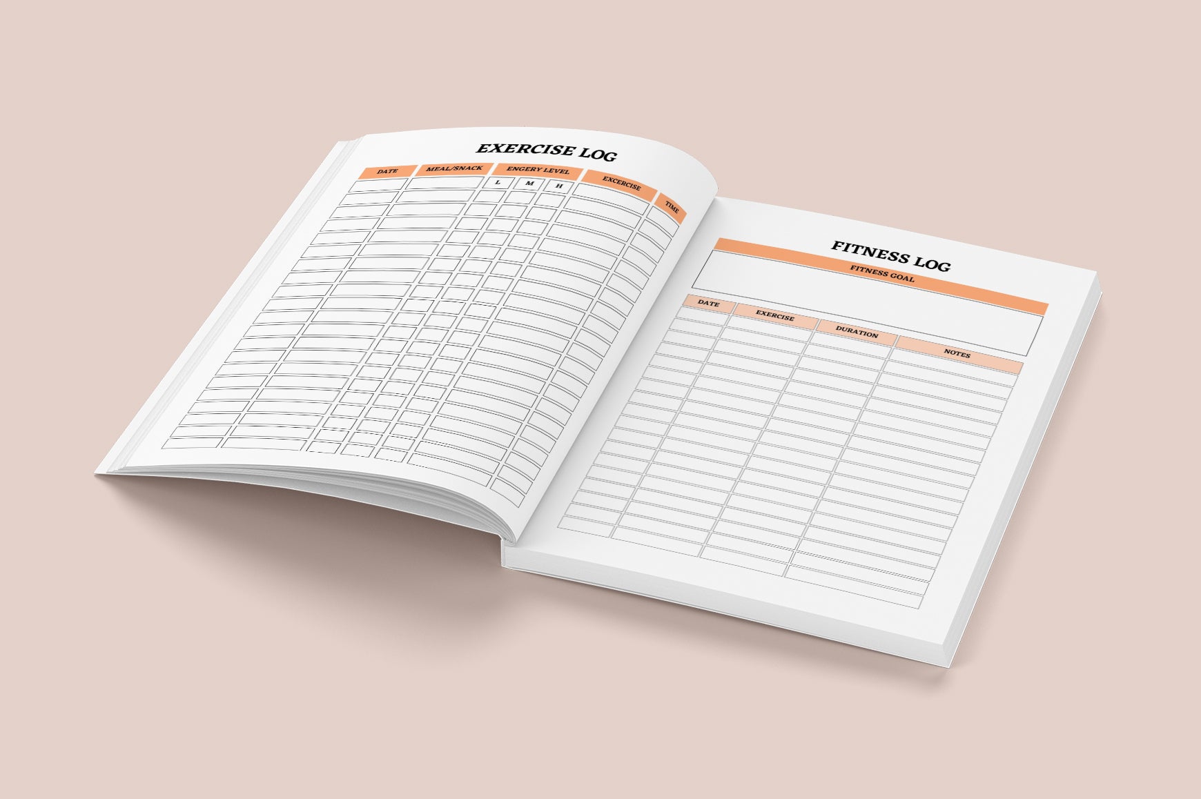 Personal Fitness Workout Planner