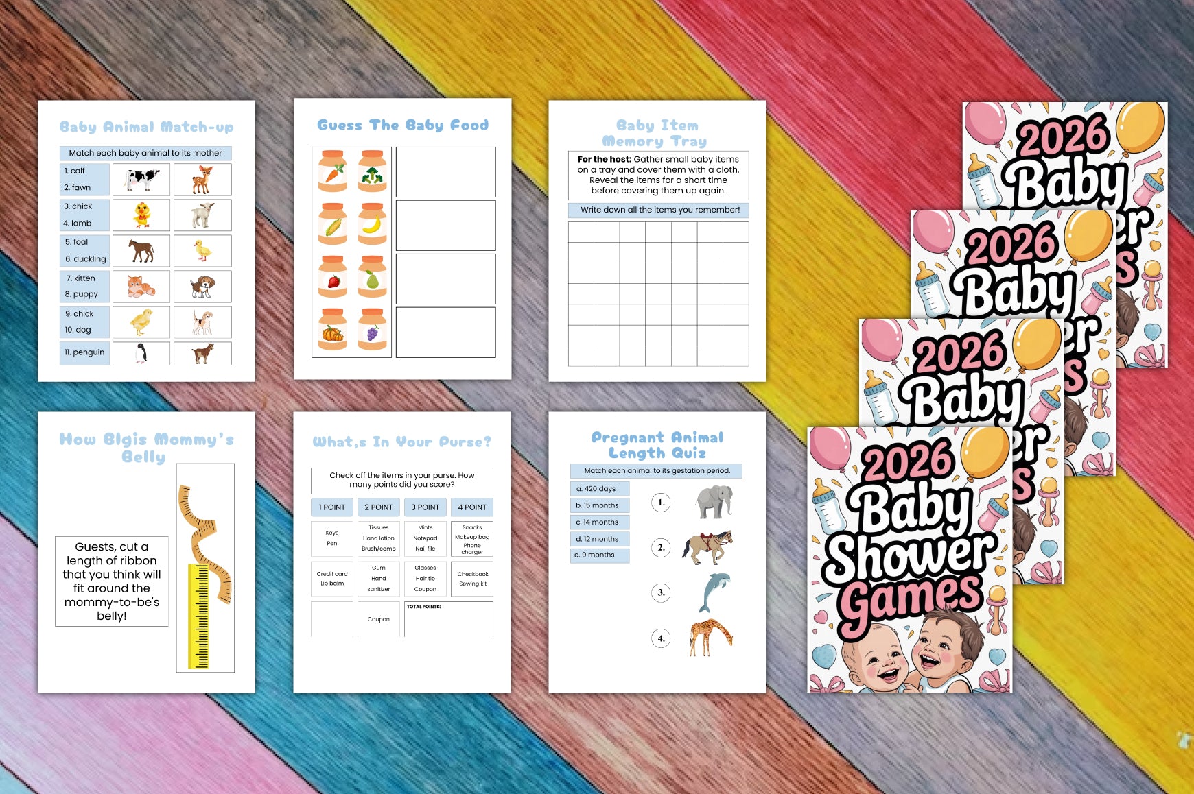 Baby Shower Games Planner