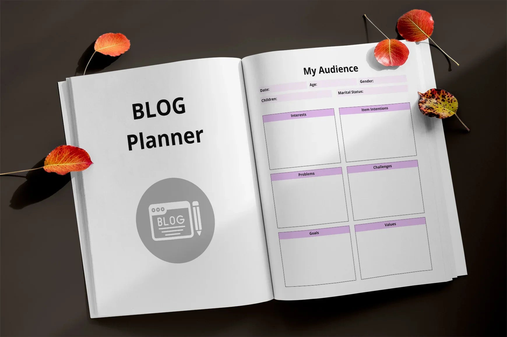 Blog Planner  Bundle - CraftNest - Digital Crafting and Art