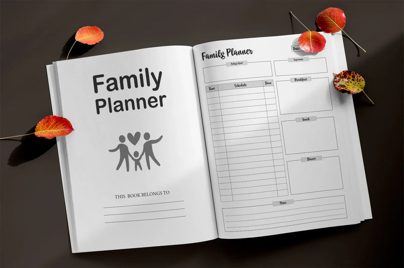 Family Planner from 100 Planner - CraftNest - Digital Crafting and Art