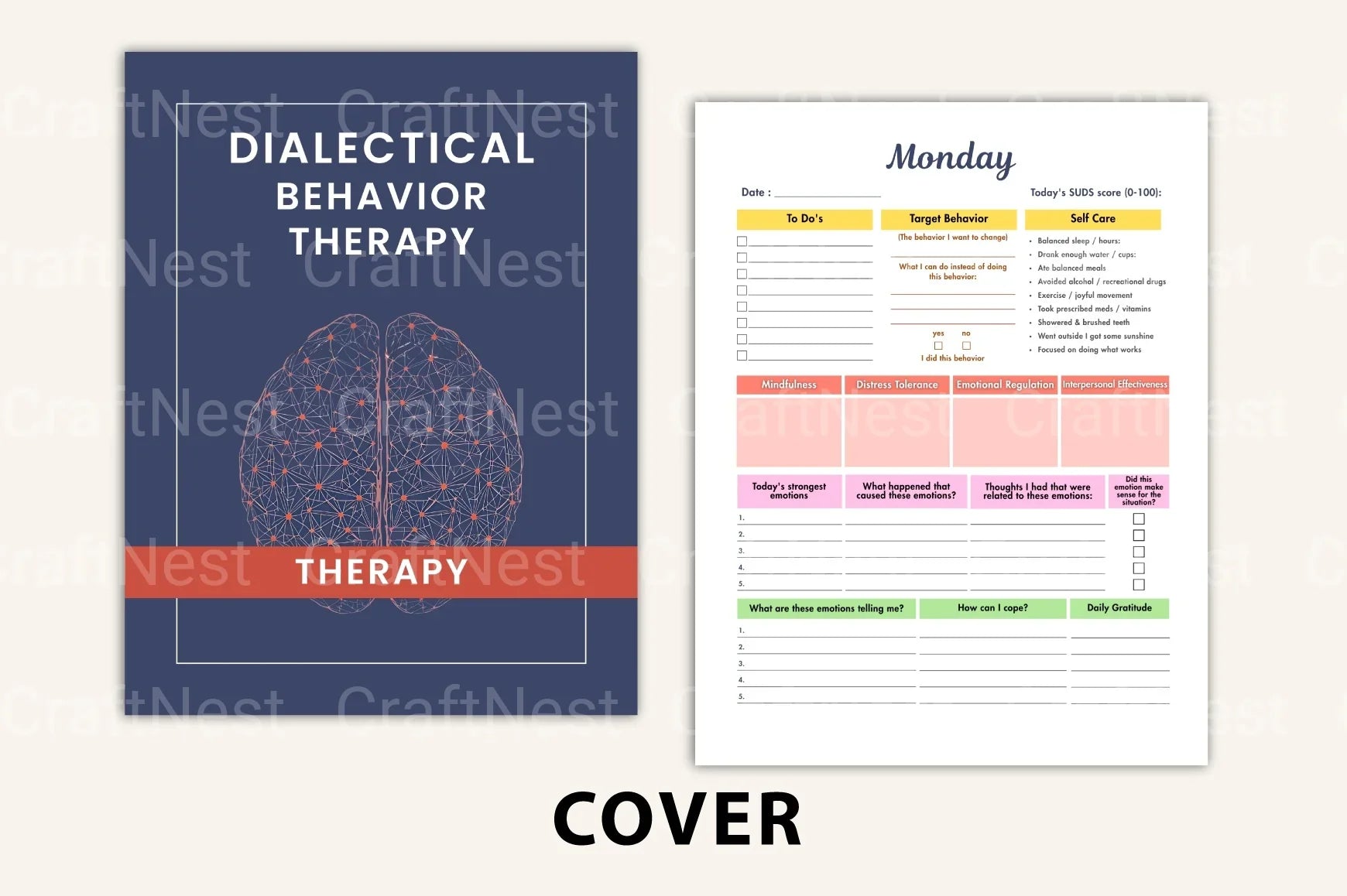 Dialectical Behavior Therapy Guide - CraftNest - Digital Crafting and Art