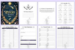Witchy Planner: Enchant Your Organization - CraftNest - Digital Crafting and Art