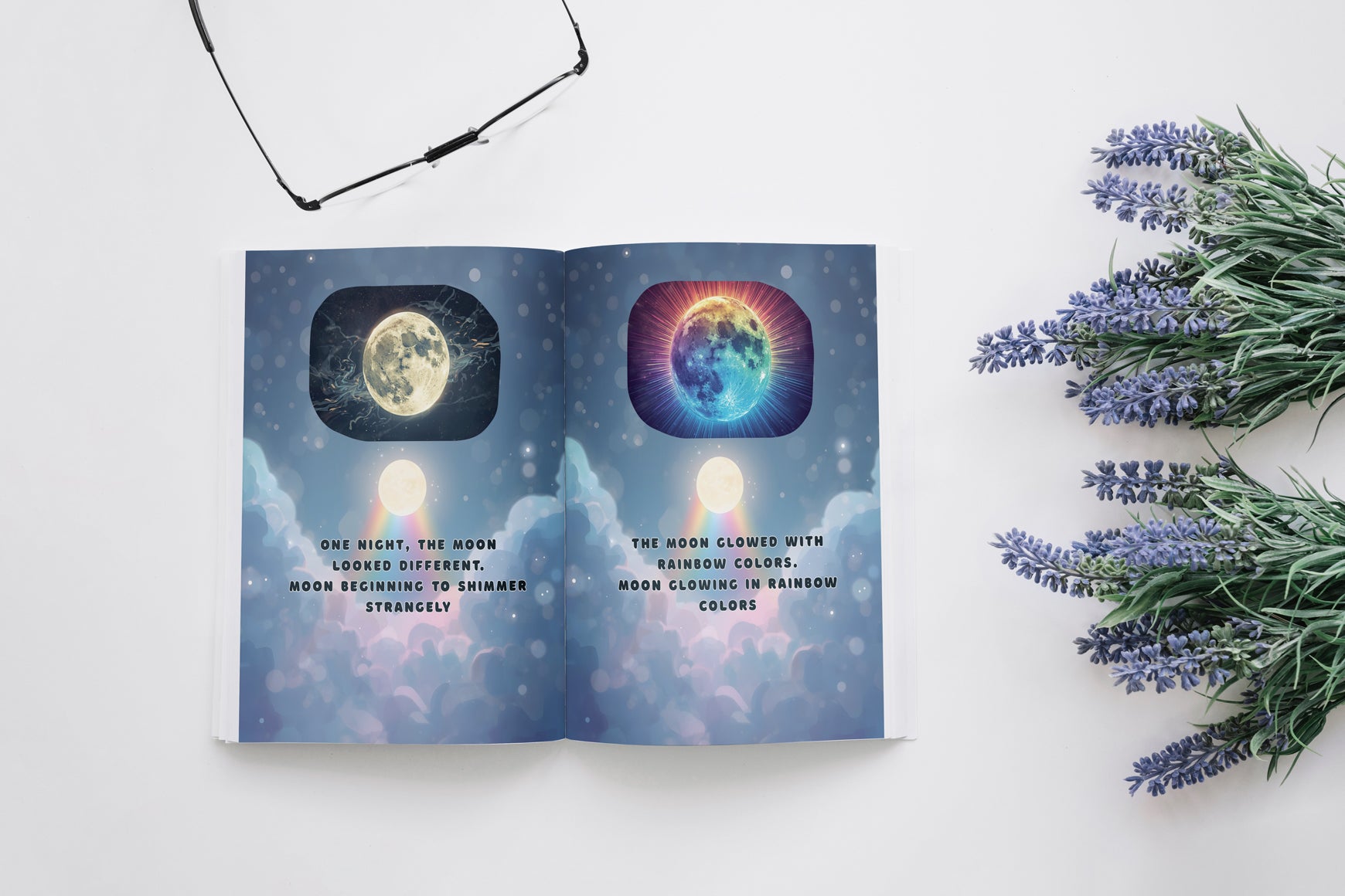 Luna and the Rainbow Moon Book