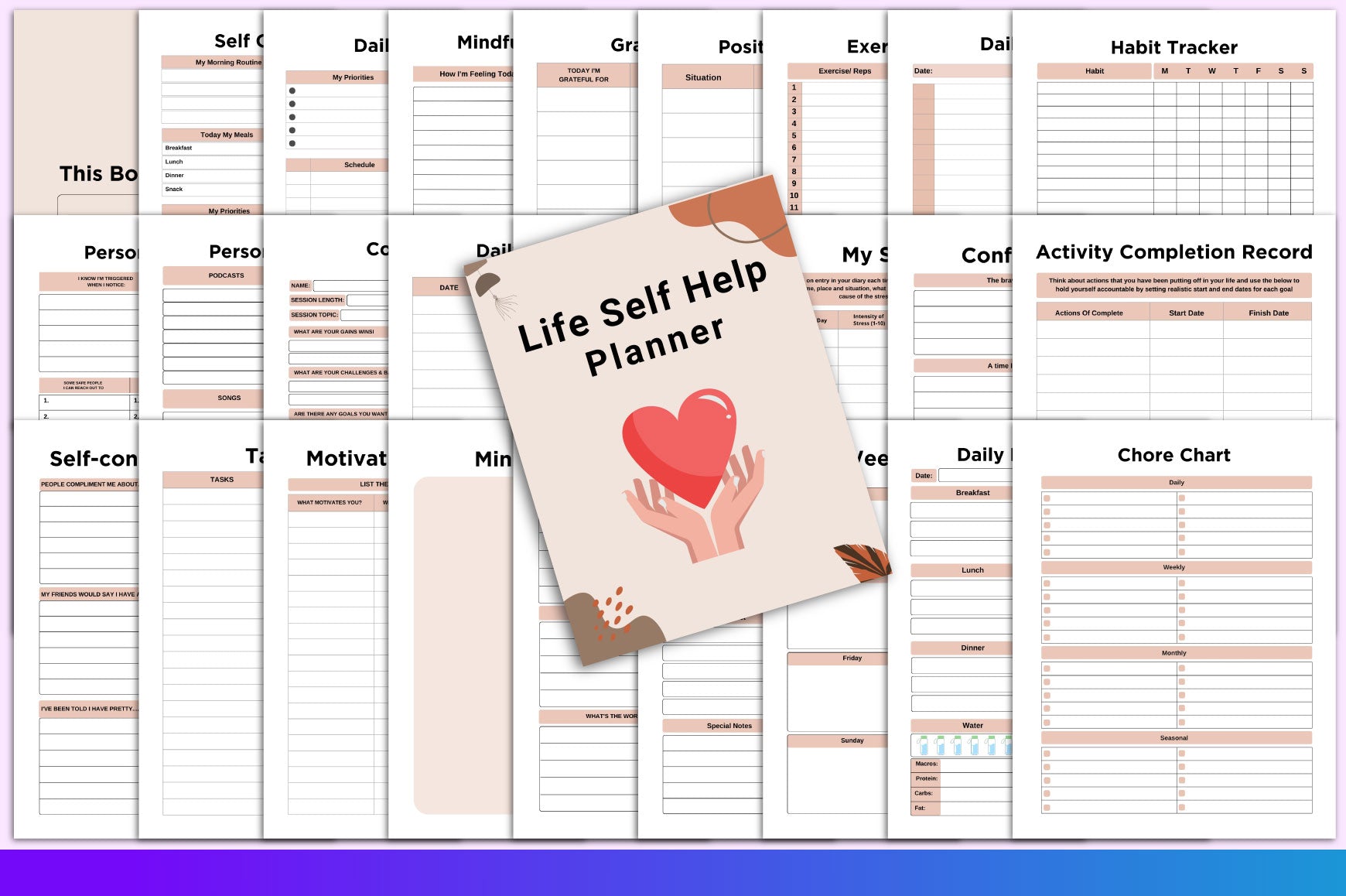 Life Self-Help Planner