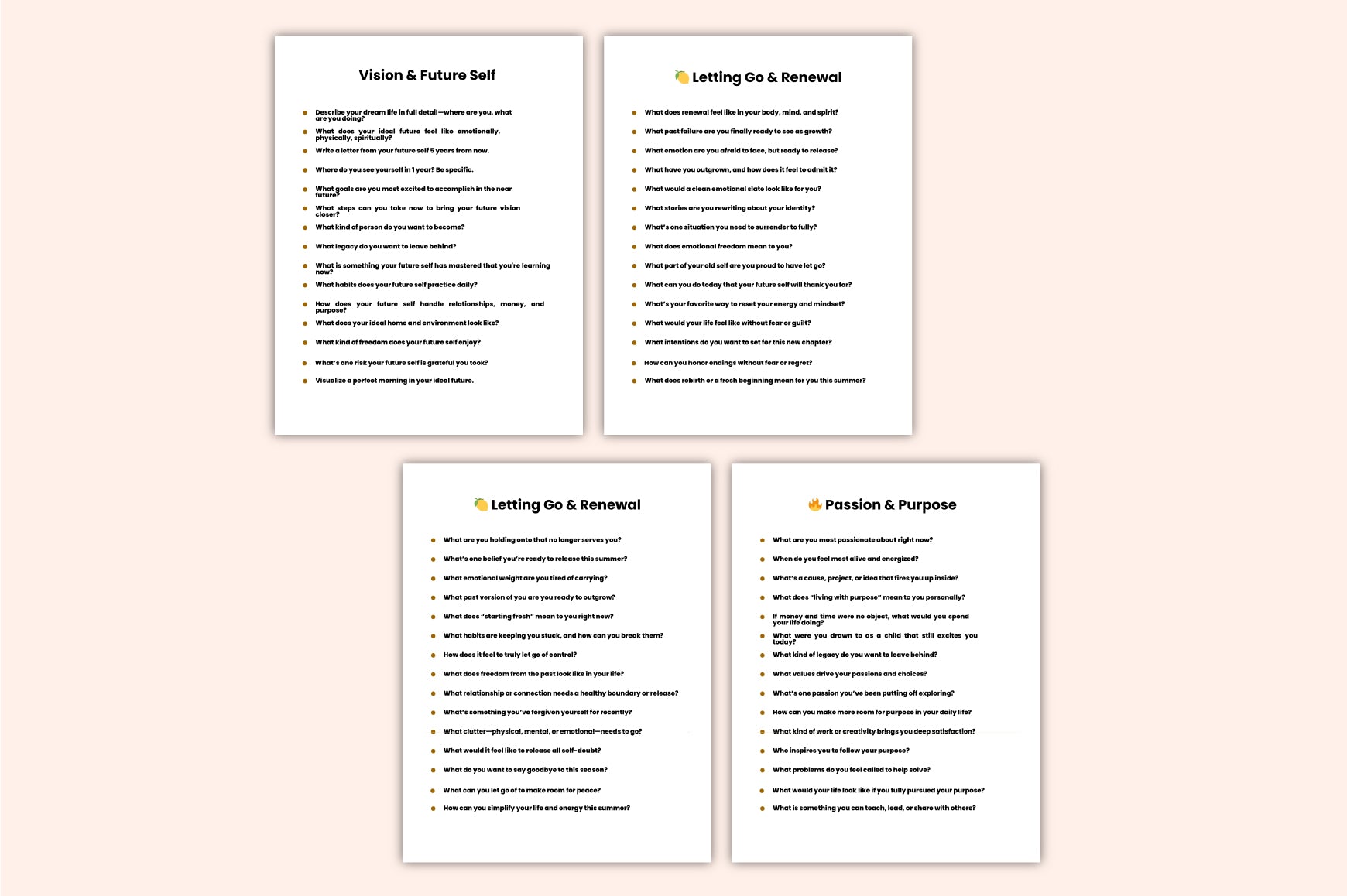 Summer Mindfulness Prompts