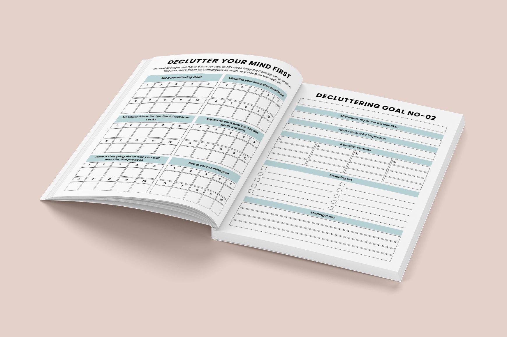 Decluttering Cleaning Planner Guide