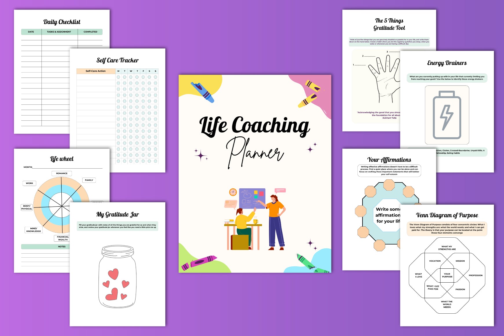 Life Coaching Planner