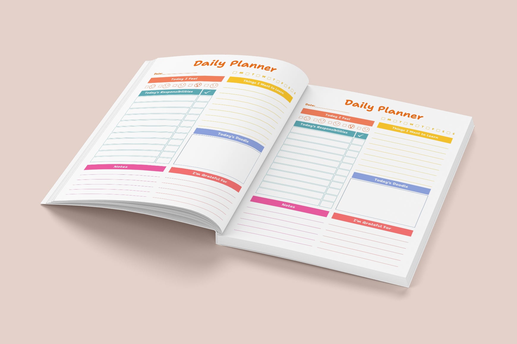 Children's Daily Activity Planner