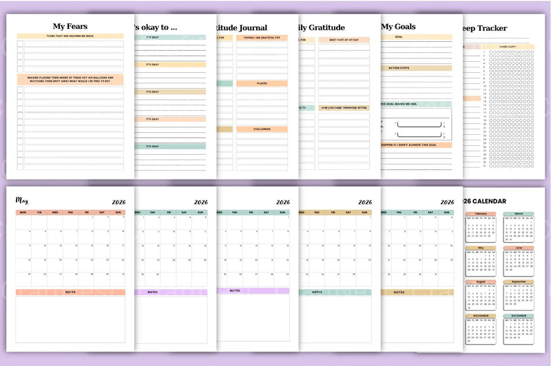 Self Care Planner Guide - CraftNest - Digital Crafting and Art