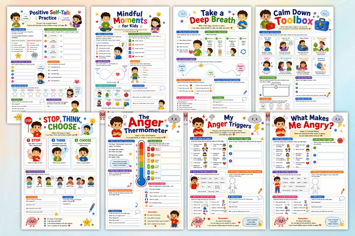 Kids Emotional Balance Workbook