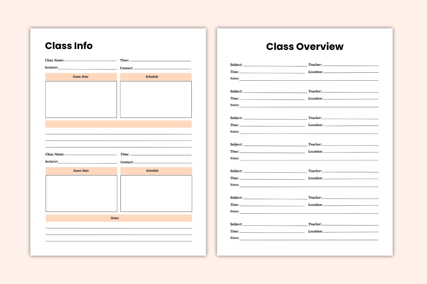 Academic Success Planner