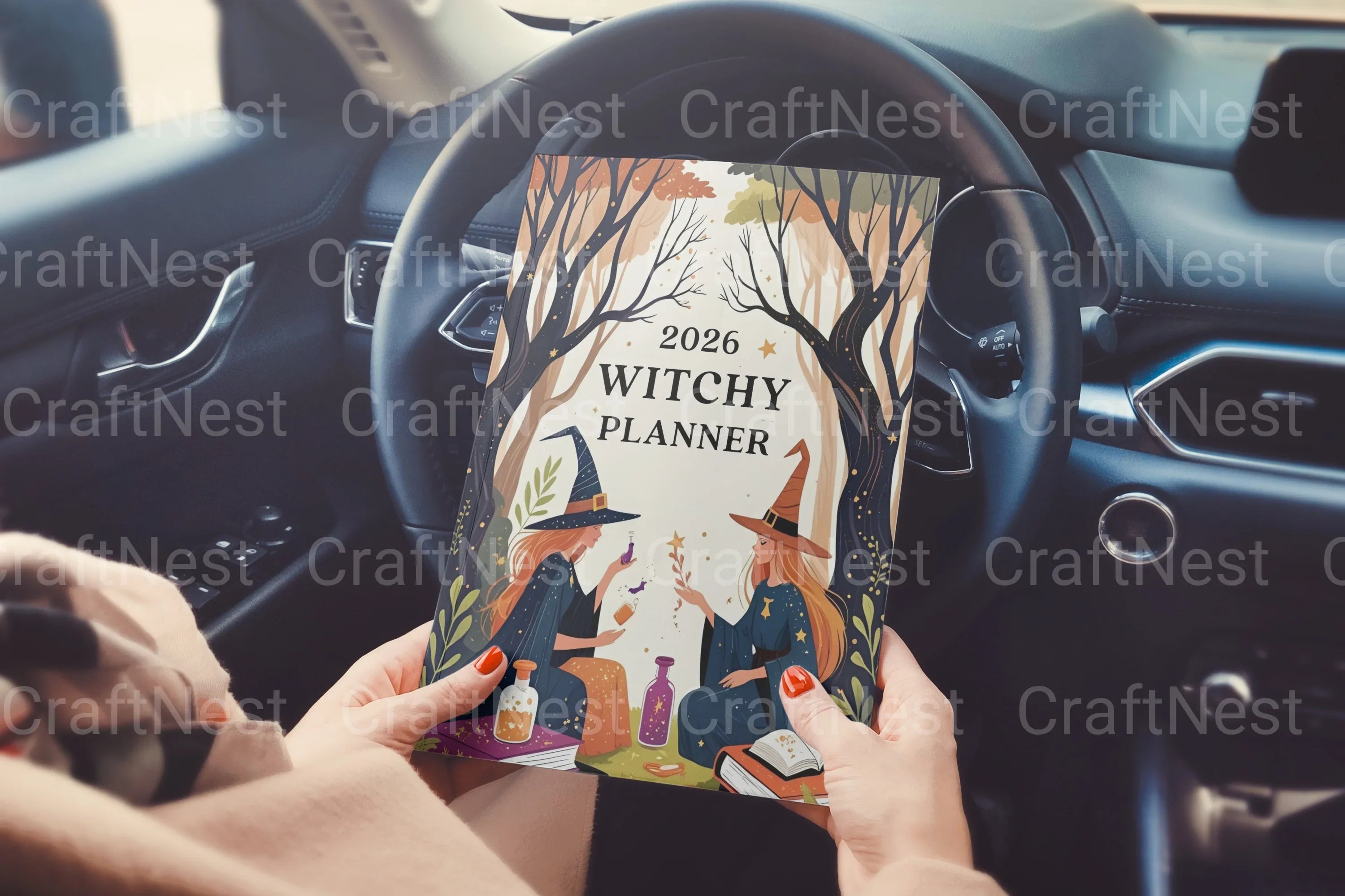 Witchy Planner: Magical Organization Tool - CraftNest - Digital Crafting and Art