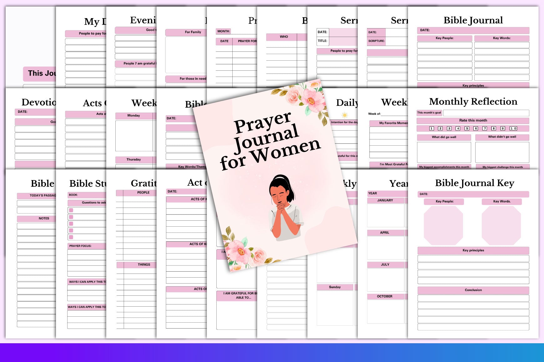 Prayer Journal for Women