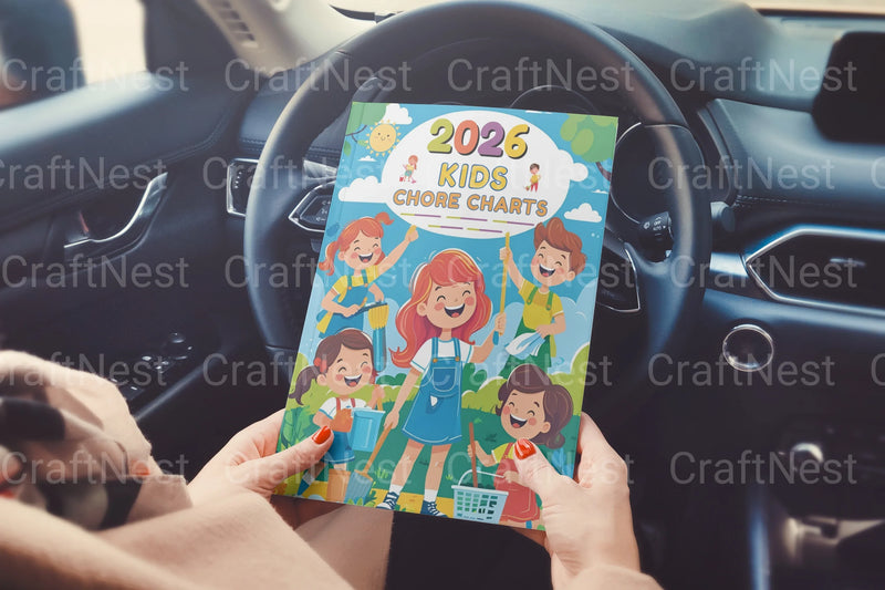 Kids Chore Charts Collection - CraftNest - Digital Crafting and Art