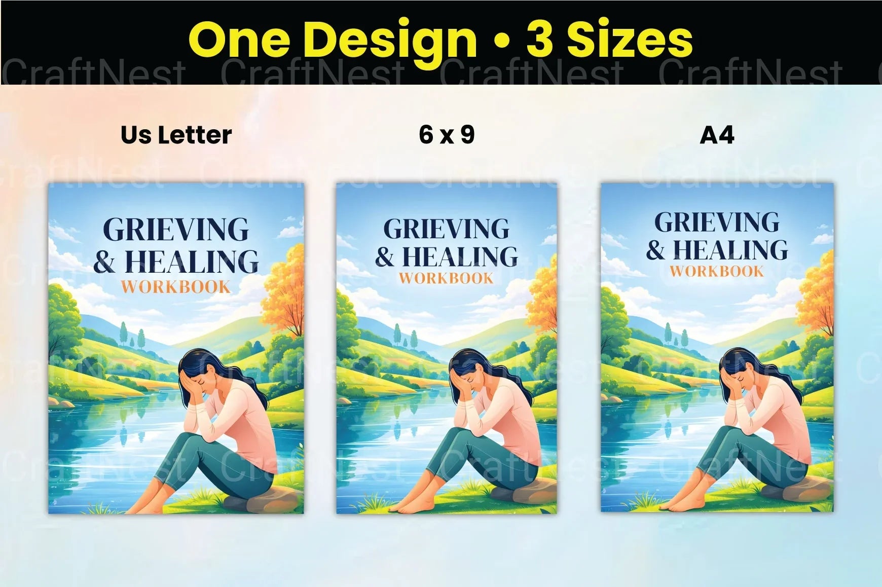 Grieving and Healing Workbook - CraftNest - Digital Crafting and Art