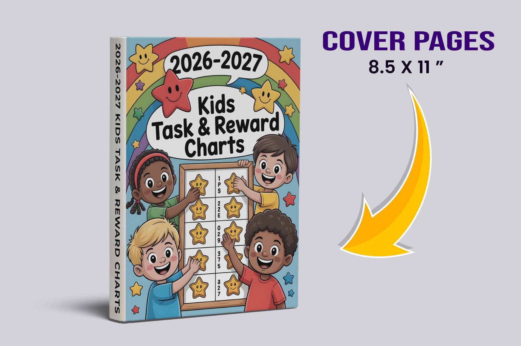 Kids Task Reward Charts Planner