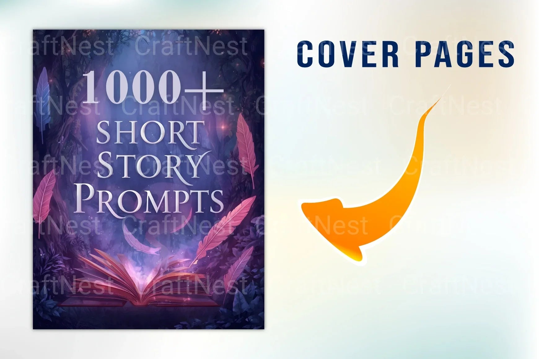 Creative Short Story Prompts Book - CraftNest - Digital Crafting and Art