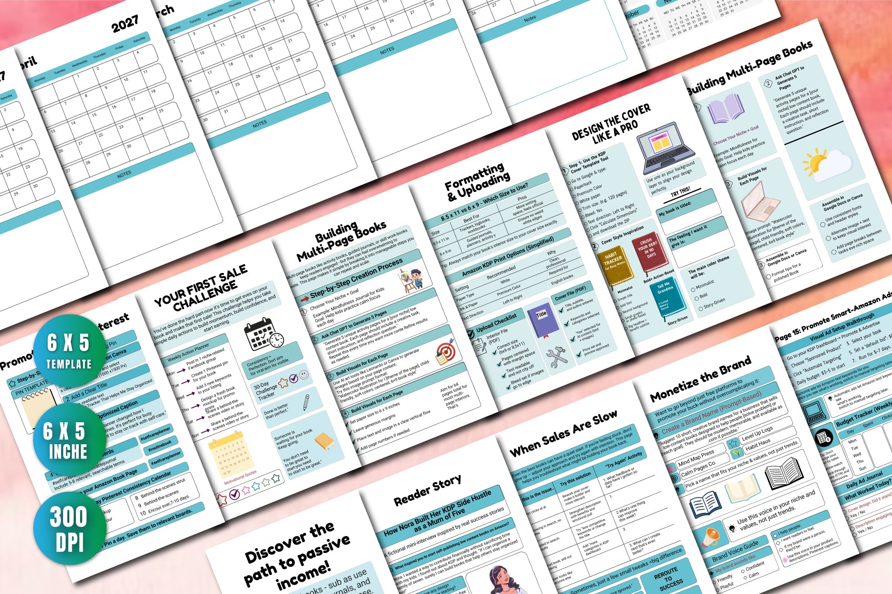 Earn Passive Income by Selling Planners