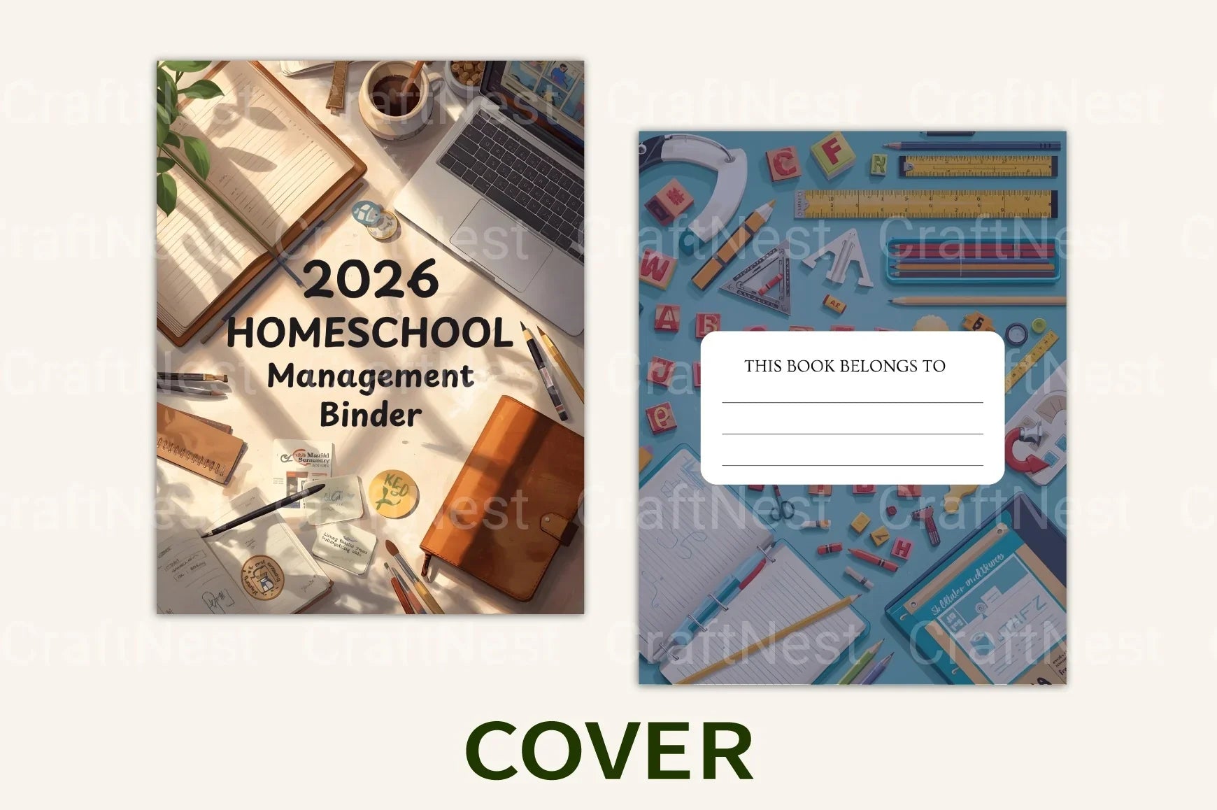 Homeschool Management Binder for Effective Organization - CraftNest - Digital Crafting and Art