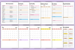 Pet Care Planner: Organize Your Pet's Health & Schedule - CraftNest - Digital Crafting and Art