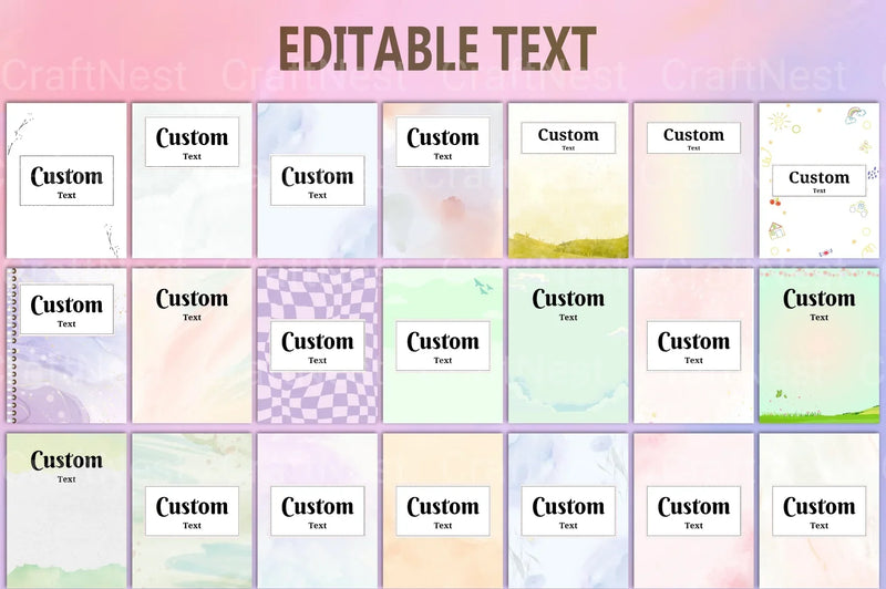 Custom Planner Cover Design - CraftNest - Digital Crafting and Art