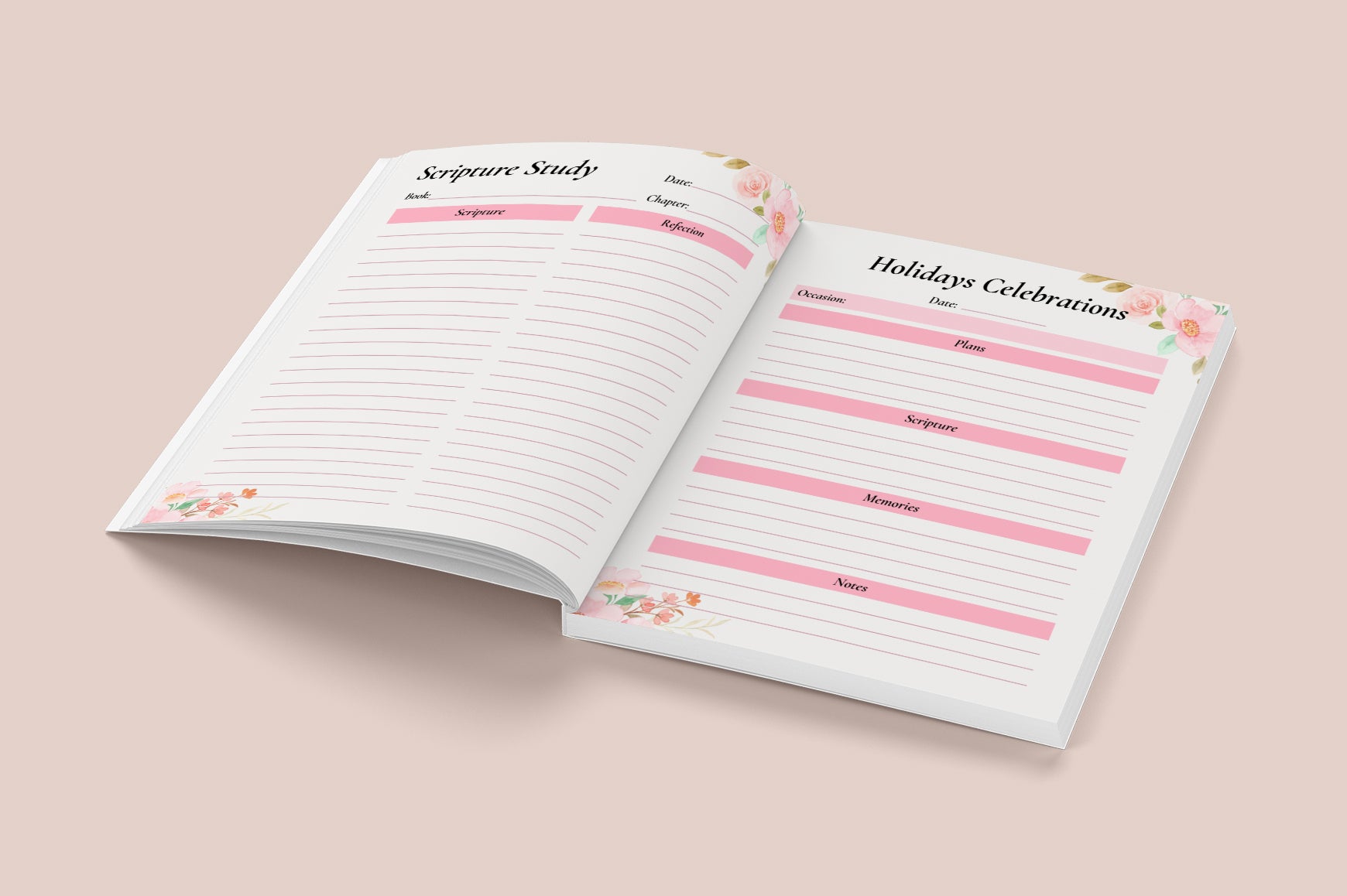 Faith Spiritual Reflection Journal