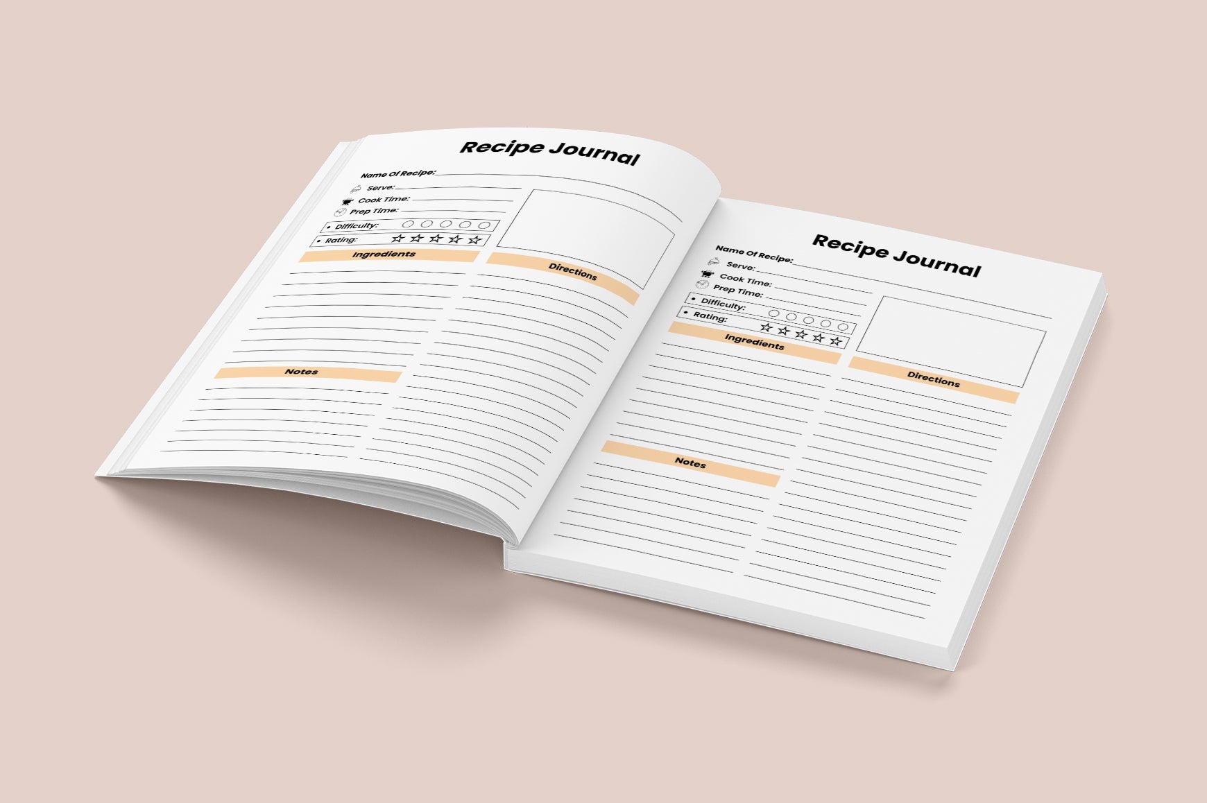 My Favorite Recipes Journal
