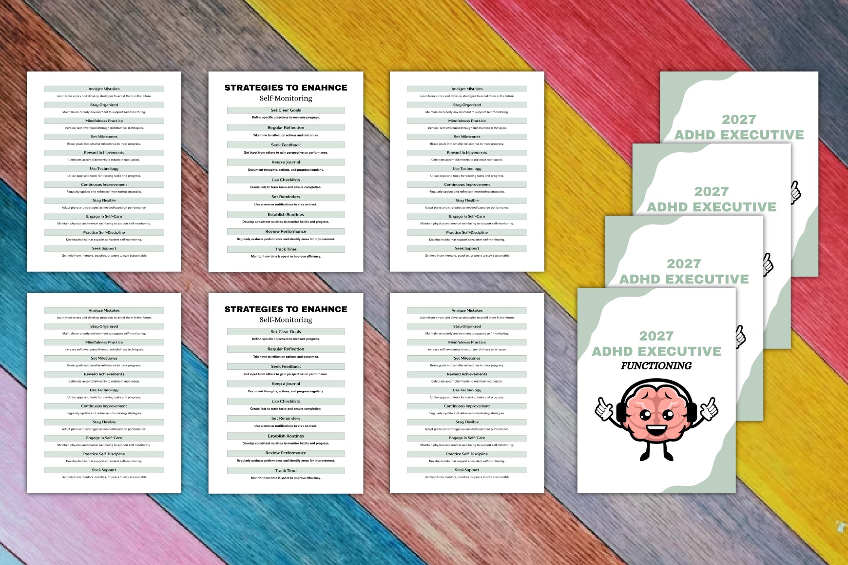 ADHD Executive Functioning Planner