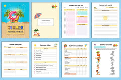 Summer Planner for Kids - CraftNest - Digital Crafting and Art