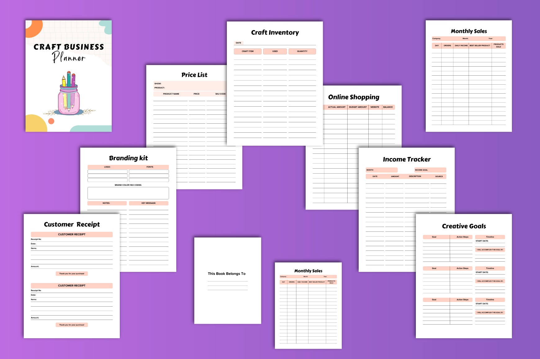 Craft Business Planner Guide