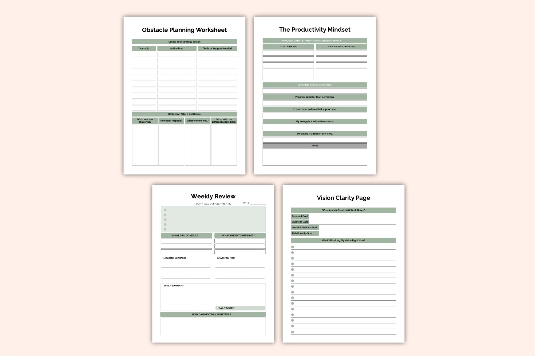Peak Performance Planner