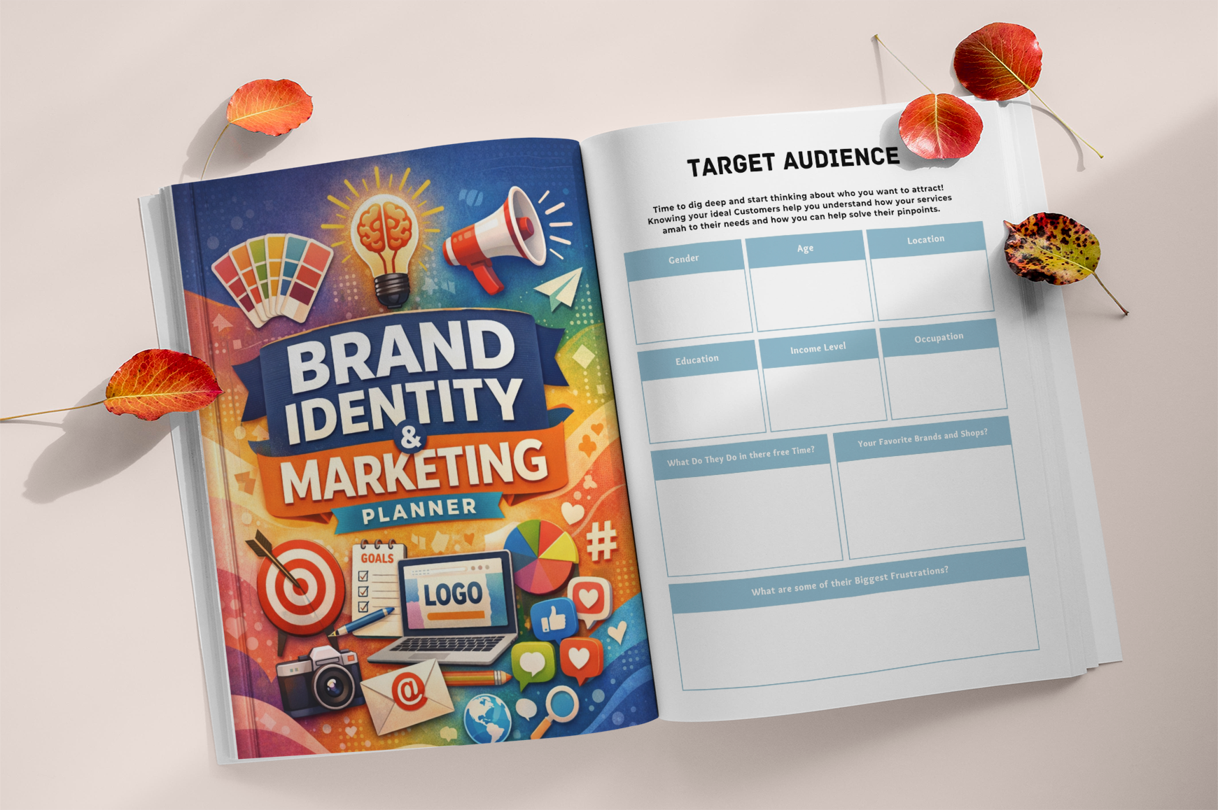 Brand Identity Marketing Planner